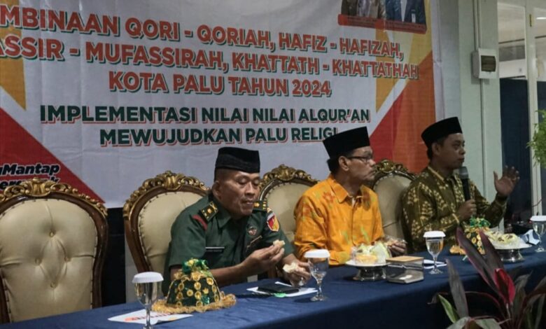 Kabag Kesra Buka Kegiatan Pembinaan Qori dan Qoriah Kota Palu