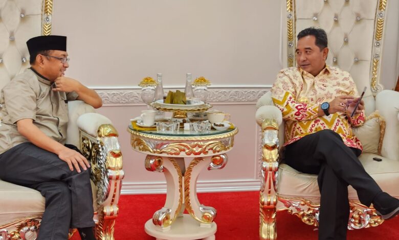 Pj Gubernur Bahtiar - Rektor Universitas Balikpapan Bahas Konektivitas Sulsel dan Inovasi untuk IKN