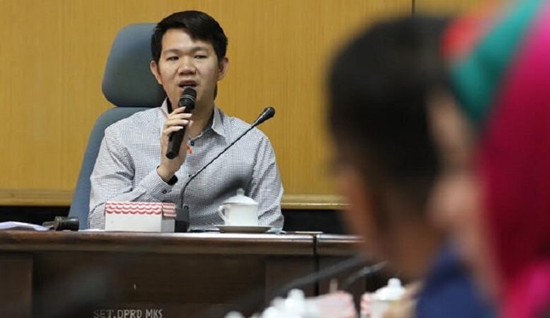 Politisi Gerindra Erick Horas Berpeluang Duduki Kursi Pimpinan DPRD Makassar
