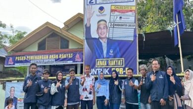 Caleg DPR RI Rudianto Lallo Resmikan Posko Pemenangan Anak Rakyat Bantaeng