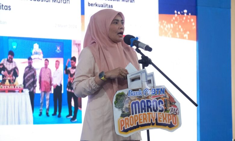 Wabup Suhartina Bohari Apresiasi Maros Property Expo