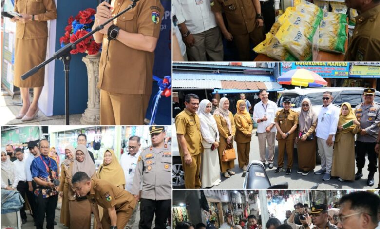 Wali Kota Palu Resmikan Warkop TPID Pasar Masomba