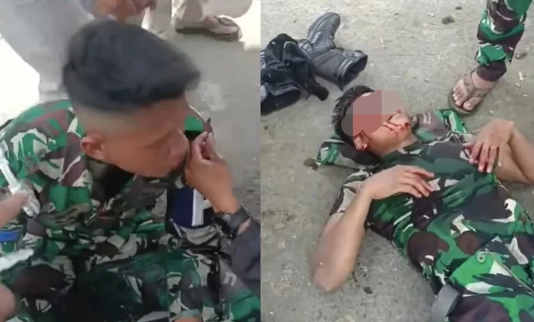 Beredar Video Brimob Vs Pomal Bentrok di Terminal Pelindo Sorong, Begini Kejadiannya!