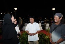 Pj Gubernur Sulsel Buka Puasa Bersama Sekaligus Silaturahmi dengan Insan Pers, Influencer dan Konten Kreator di Lego-Lego CPI