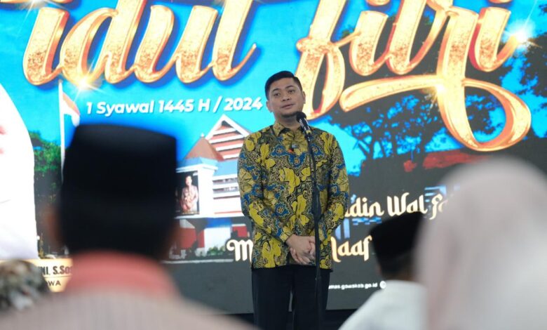 Open House Idul Fitri Pemkab Gowa Tingkatkan Silaturahmi Masyarakat dan Pemerintah