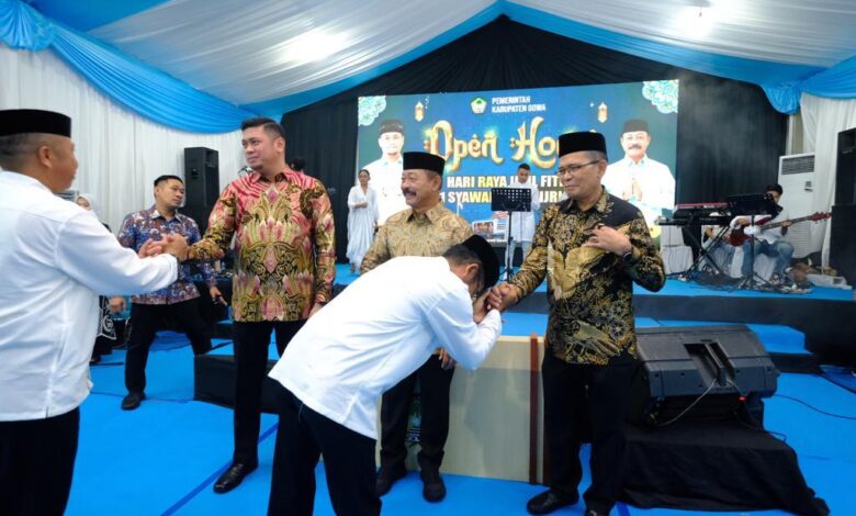 Hari Kedua Open House, Adnan-Kio Terima Ribuan Tokoh Masyarakat