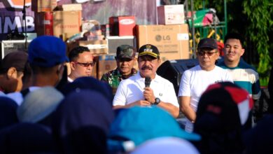 Wabup Gowa Lepas Ratusan Peserta Jalan Santai IKA SMP Muhammadiyah