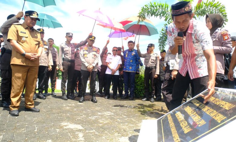 Hadiri Peresmian Revitalisasi Kompleks Makam, Bupati Adnan Sampaikan Apresiasinya ke Jajaran Polda Sulsel