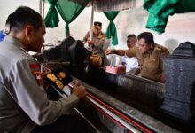 Bersama Kapolda Sulsel, Pj Gubernur Bahtiar Resmikan Revitalisasi Makam Arung Pallaka dan Karaeng Pattingalloang