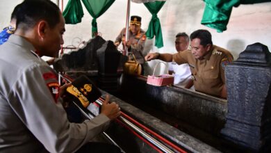 Bersama Kapolda Sulsel, Pj Gubernur Bahtiar Resmikan Revitalisasi Makam Arung Pallaka dan Karaeng Pattingalloang