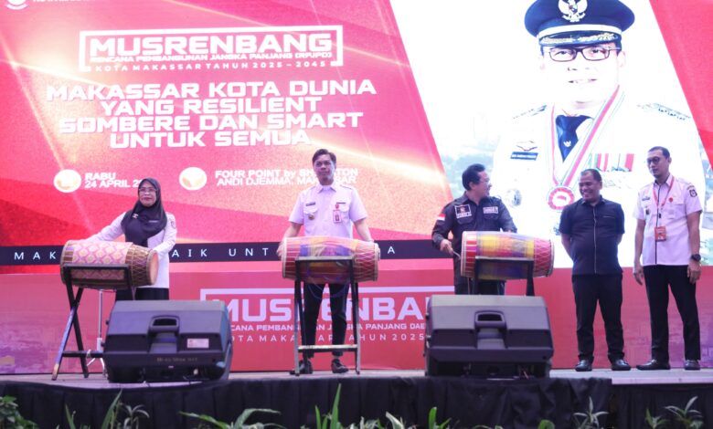 Buka Musrenbang RPJPD Makassar PJ Sekda Minta Fokus Perbaikan Infrastruktur dan SDM 