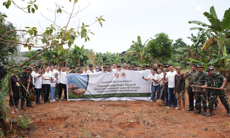 Mercure Makassar Nexa Pettarani Mengadakan Kegiatan Penanaman 1000 Pohon dalam Rangka Hari Bumi