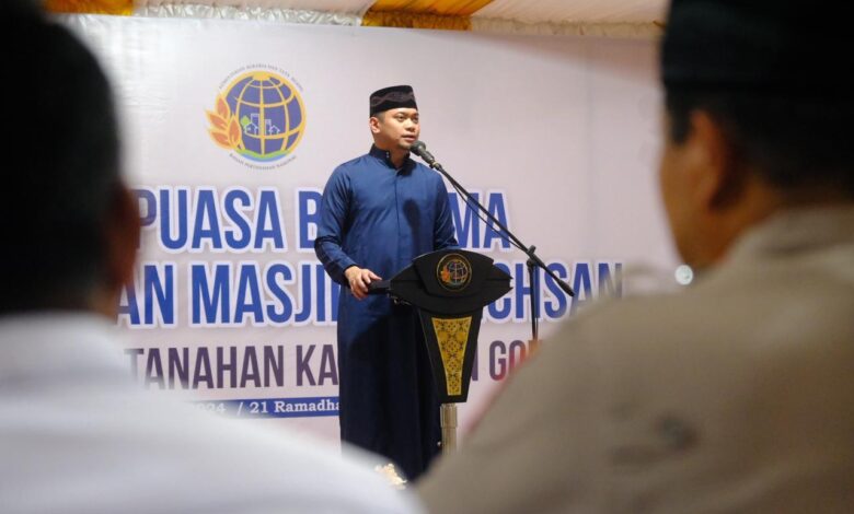 Bupati Adnan Resmikan Masjid Nur Ichsan Kantor BPN Gowa