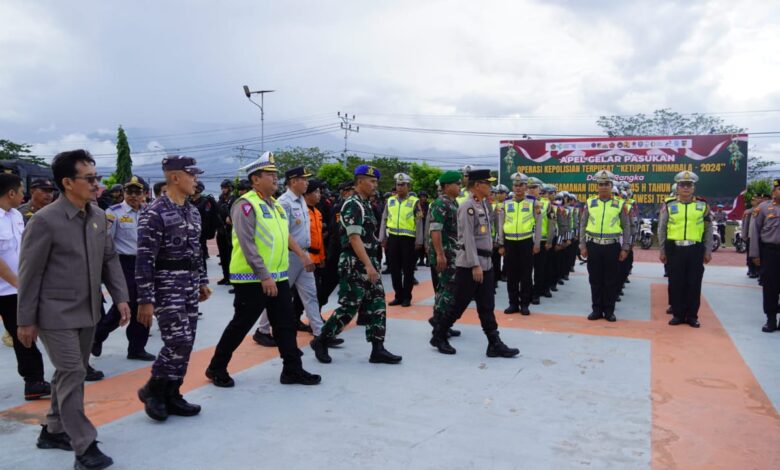 DPRD Sulteng Hadiri Apel Gelar Pasukan Operasi Ketupat Tinombala 2024