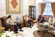 Danny Pomanto Sambut Silaturahmi Wakil Ketua MPR RI Fadel Muhammad di Makassar