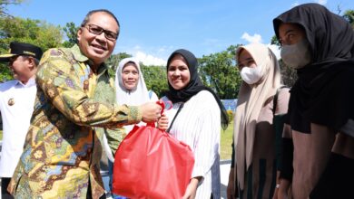 Danny Pomanto dan Pj Gubernur Lepas Ratusan Pemudik Ramadan Berbagi Bahagia Pemprov Sulsel