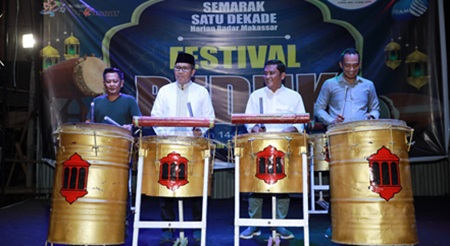 Tutup Festival Beduk Kampung Ramadan, Danny Pomanto Harap Radar Makassar Terus Kawal Pembangunan
