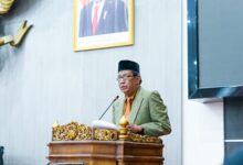 DPRD Sulteng Rapat Paripurna Bahas LKPJ Gubernur Sulteng 2023