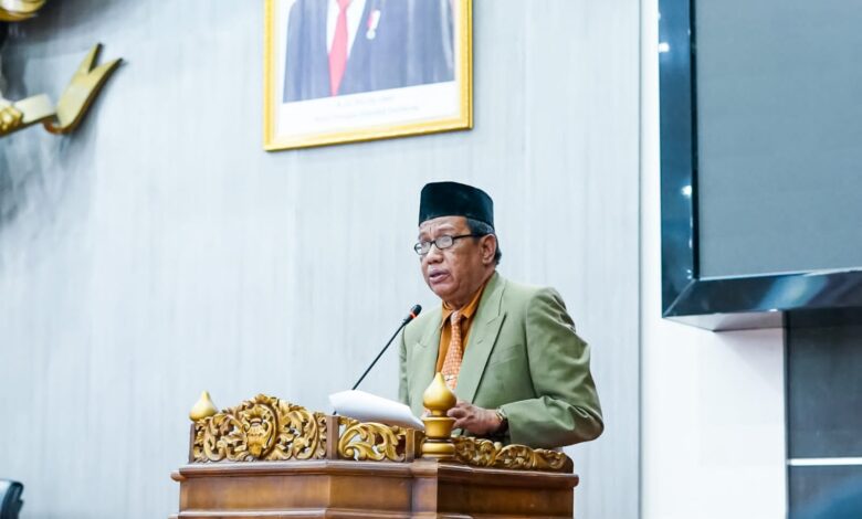DPRD Sulteng Rapat Paripurna Bahas LKPJ Gubernur Sulteng 2023
