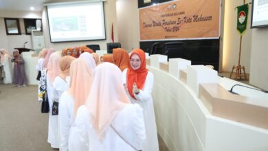 Perkuat Keimanan Ummat dan Ukhuwah Islamiah, DWP Kota Makassar Gelar Halalbihalal