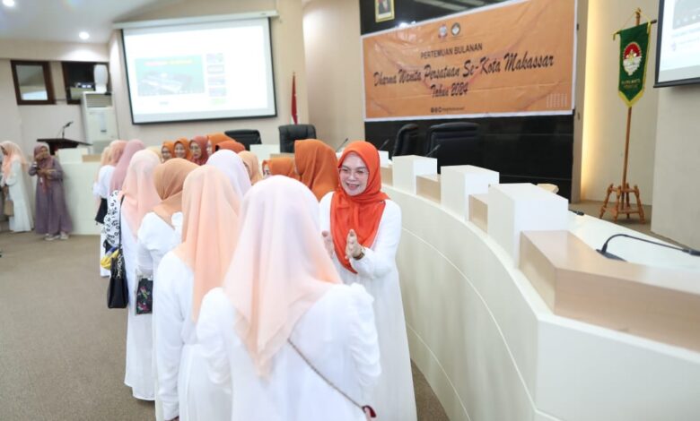 Perkuat Keimanan Ummat dan Ukhuwah Islamiah, DWP Kota Makassar Gelar Halalbihalal