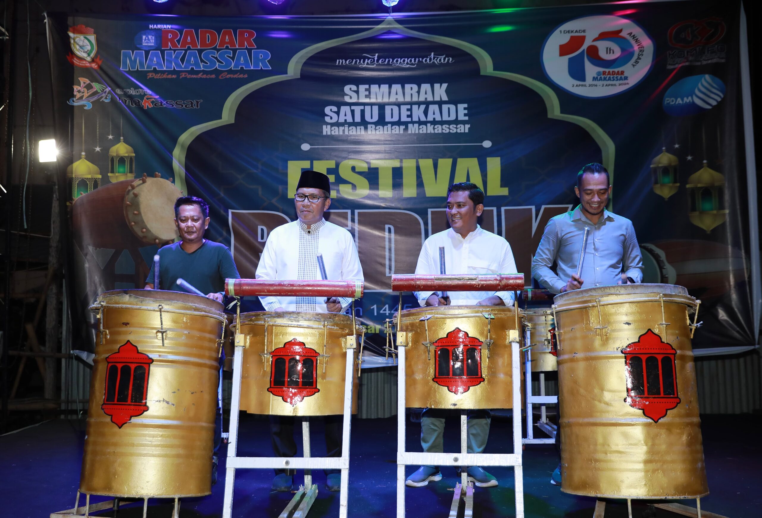 Tutup Festival Kampung Ramadan, Danny Pomanto Harap Radar Makassar Terus Kawal Pembangunan