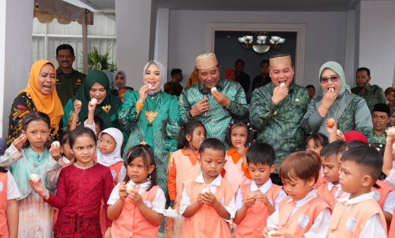 Komitmen Pemprov - PKK Sulsel Turunkan Stunting, Kampanyekan Makan Telur untuk Anak dan Ibu Hamil