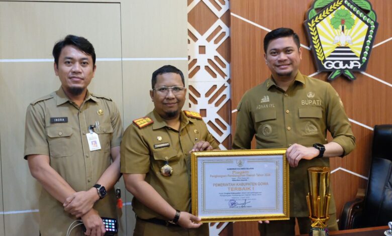 Gowa Raih PPD Terbaik Pertama Tingkat Sulsel Tahun 2024