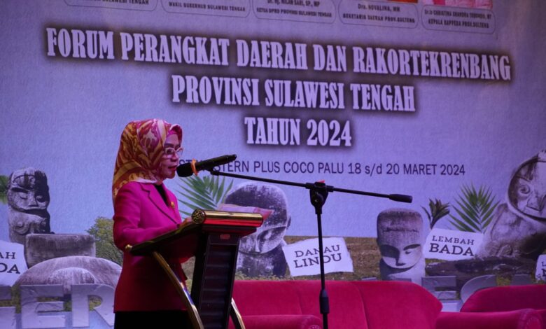 Ketua DPRD Sampaikan Poin Pokir DPRD Sulteng 2024