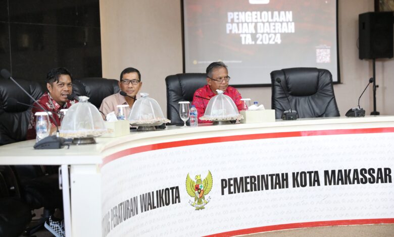 Studi Komparasi, PJ Sekda Makassar Terima Kunjungan Kerja Bapenda Kota Denpasar Bali