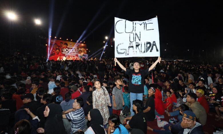 Sukses Gelar Nobar Indonesia Lawan Uzbekistan, Masyarakat: Terima Kasih Pak Wali!