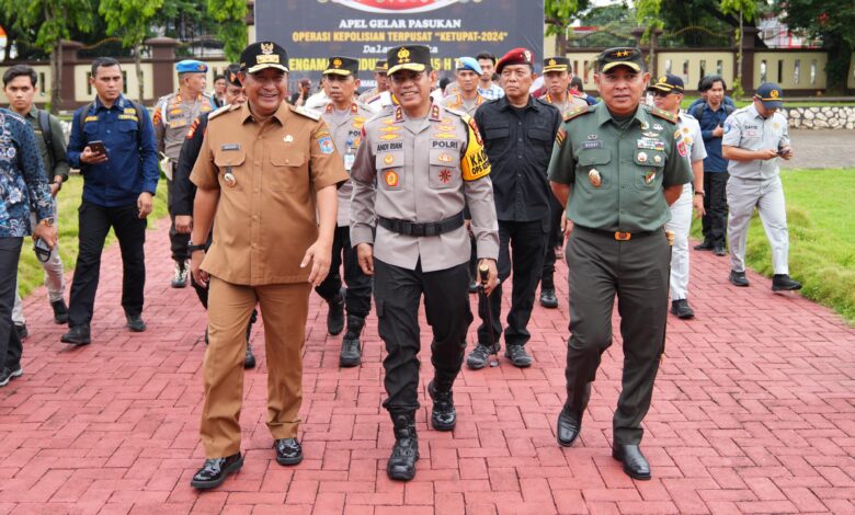 Operasi Ketupat 2024 Libatkan 4.561 Personil, Pj Gubernur Bahtiar Ingatkan Petugas Jaga Kesehatan