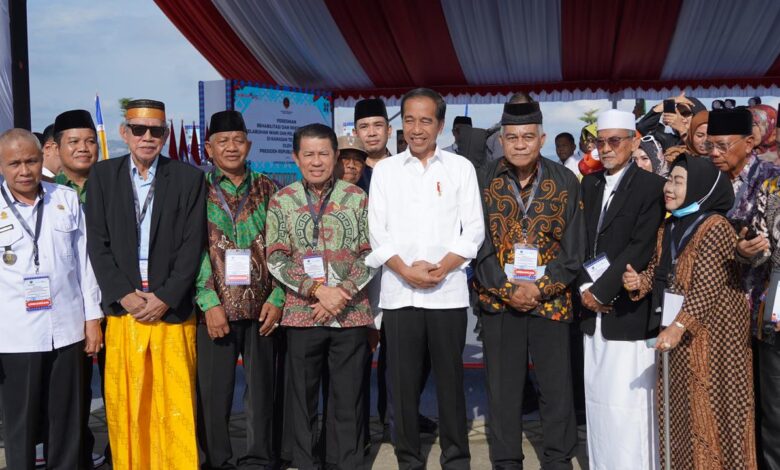 DPRD Sulteng Hadiri Peresmian Dua Pelabuhan di Sulteng Oleh Presiden Jokowi