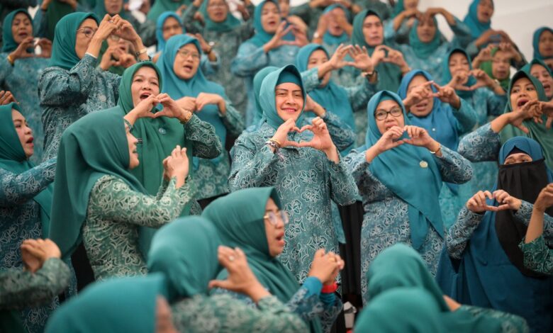 Indira Yusuf Ismail Buka Bimtek Peningkatan Kapasitas Kelembagaan TP PKK Kota Makassar