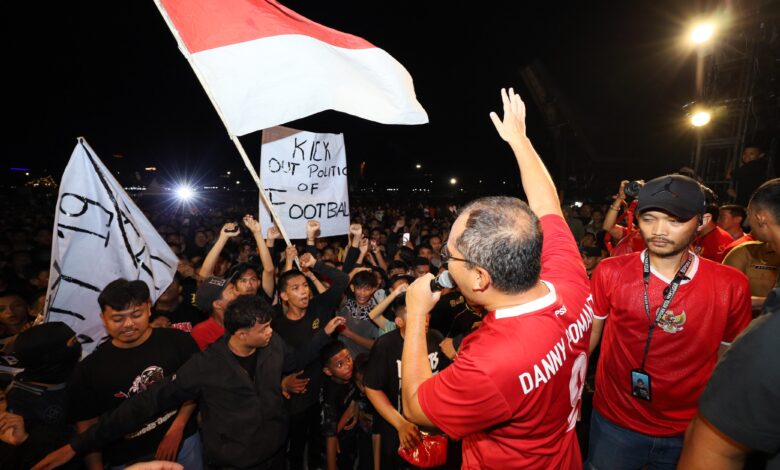 Ultras Garuda Ikut Meriahkan Nobar Piala Asia AFC Cup U-23 di Makassar