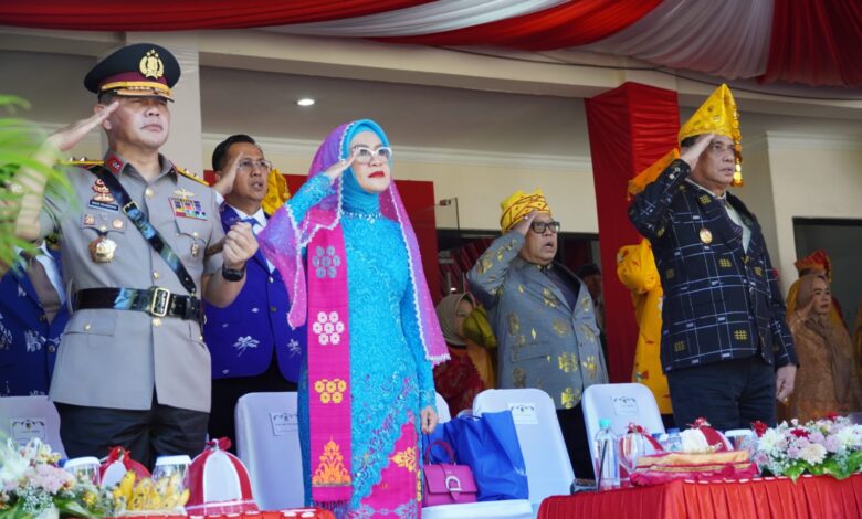 Ketua DPRD Hadiri Upcara Peringatan HUT Ke-60 Provinsi Sulteng