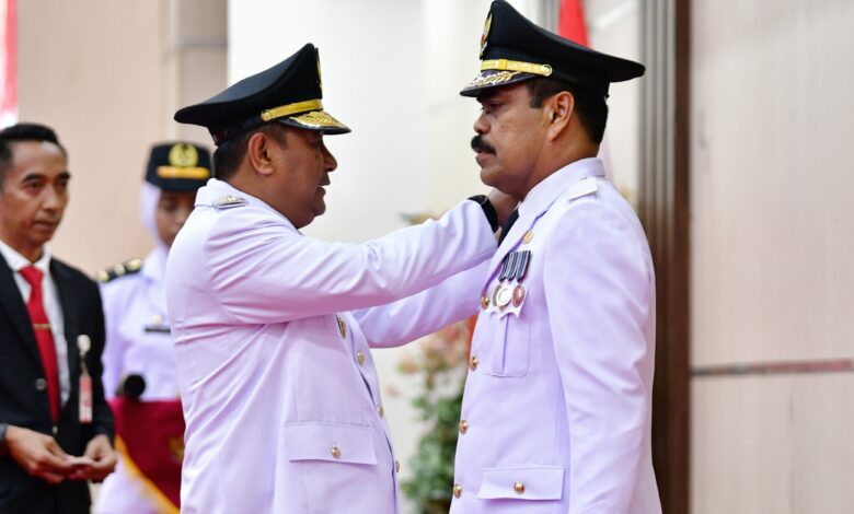 Pj Gubernur Sulsel Lantik Ahmadi Akil Jadi Pj Bupati Pinrang