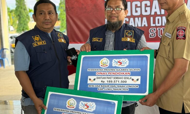 Gerak Cepat, Pemprov Sulsel Tangani Sekolah Terdampak Bencana