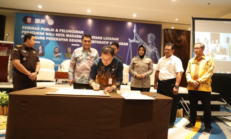 Insiatif Danny Pomanto, Perwali Layanan Keadilan Restoratif di Makassar Berlaku