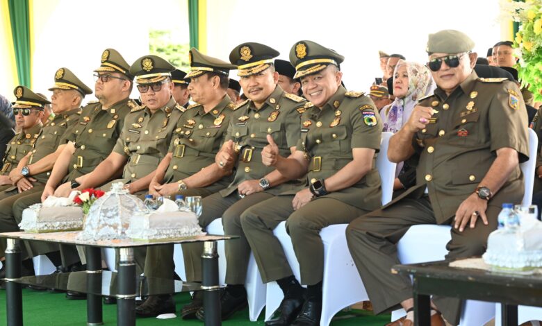 Wali Kota Palu Hadiri Upacara HUT ke-74 Satpol PP Provinsi Sulteng di Banggai