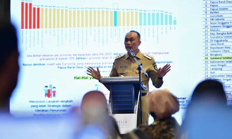 Perkuat Gerakan Nasional Percepatan Penanganan Stunting, Berikut Langkah Pj Gubernur Prof Zudan