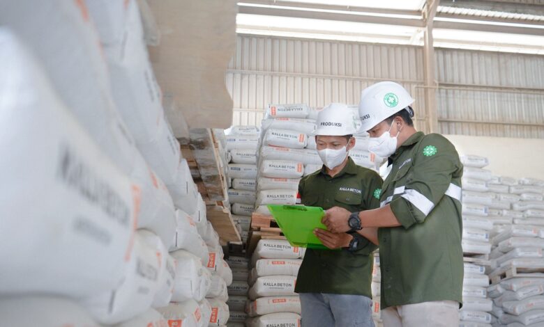 Mortar Instan Kalla Beton Bikin Pengerjaan Bangunan Makin Praktis