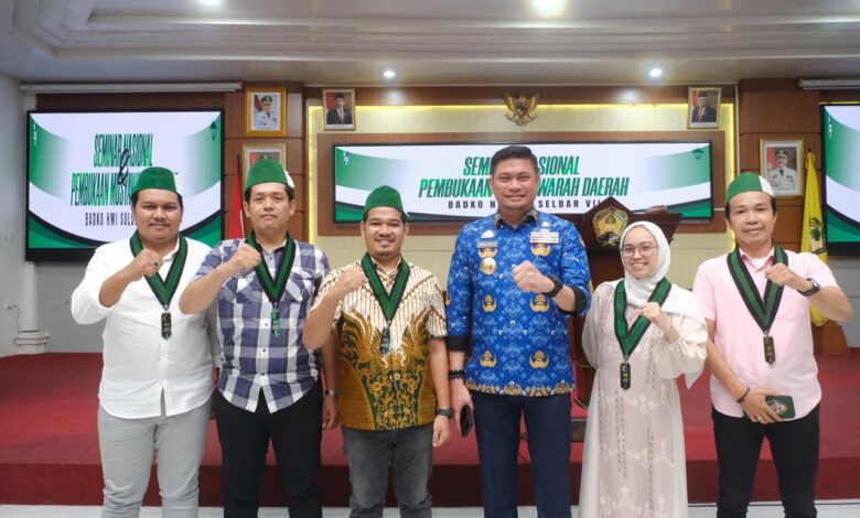 Buka Musda Badko HMI Sulselbar VII, Bupati Gowa Apresiasi Semangat Kader HMI Menyambut Indonesia Emas