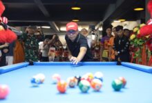 Danny Bangga Hadir Banyak Fasilitas Olahraga Biliar di Makassar