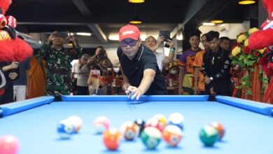 Danny Bangga Hadir Banyak Fasilitas Olahraga Biliar di Makassar