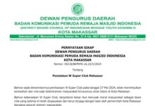 BKPRMI Makassar Menolak W Super Club, Dianggap Bisa Rusak Generasi Muda