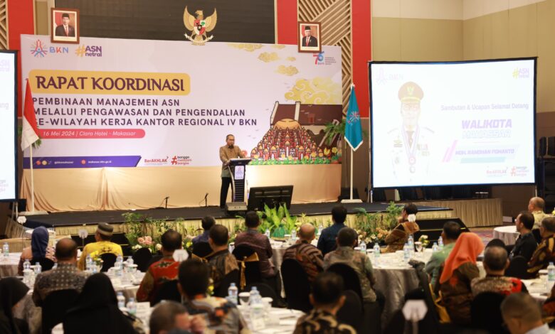 Bersama Kepala BKN Pusat, Danny Pomanto Komitmen Tegakkan Netralitas ASN Hadapi Pilkada