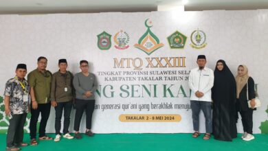 Kafilah Makassar Ikuti 49 Lomba di MTQ XXXIII Sulsel