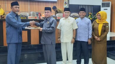 Wakili Wali Kota, Asisten 1 Hadiri Rapat Paripurna DPRD Palu