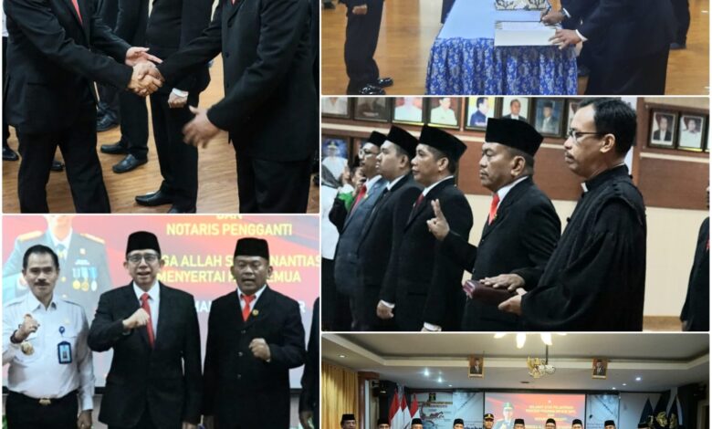 Kepala Satpol PP Kota Palu Resmi Jadi Pejabat Penyidik PNS